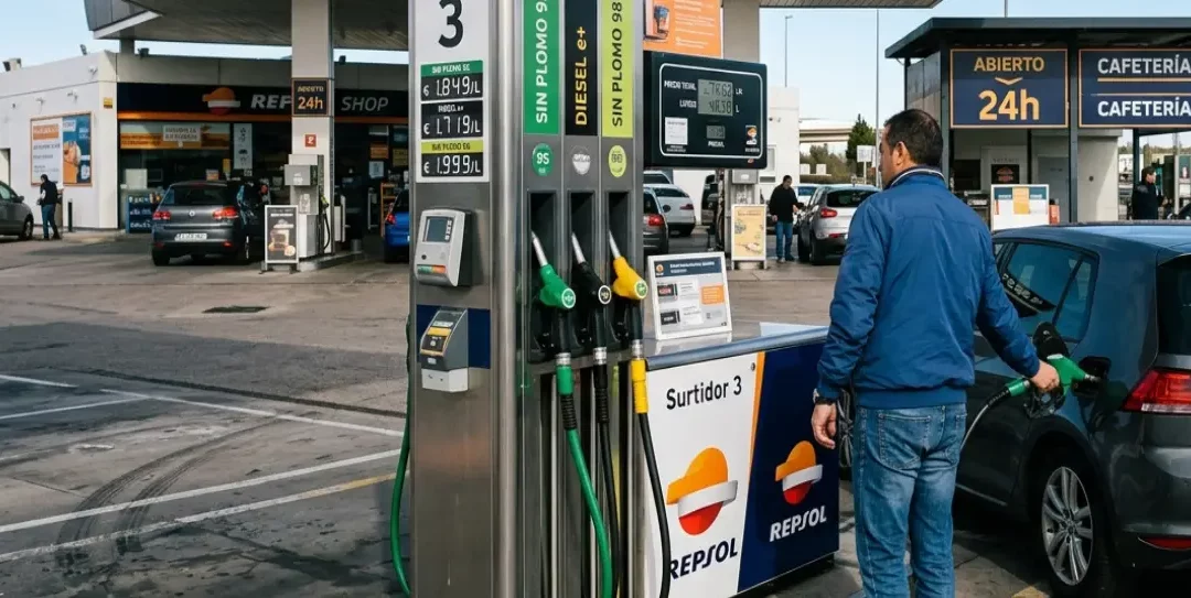 Gasolineras en Estepona: precio de la gasolina hoy